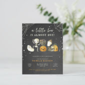 Budget Spooky Een Kleine Boo Halloween Baby shower (Staand voorkant)