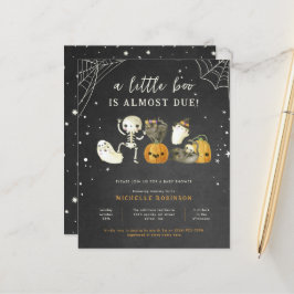 Budget Spooky Een Kleine Boo Halloween Baby shower