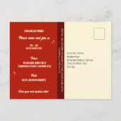  Budget Spooky Halloween Party Invitation Briefkaart (Achterkant)