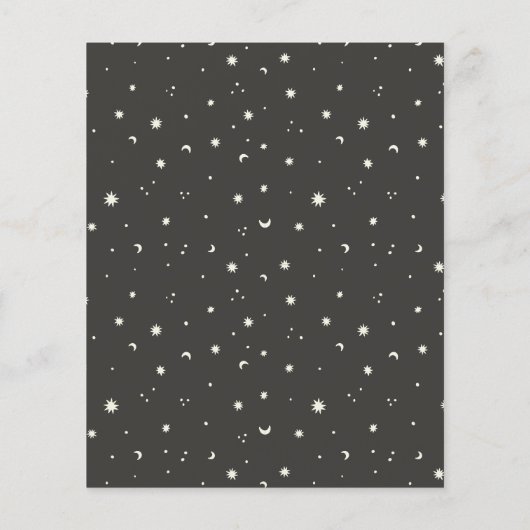 Budget Spooky Little Boo Halloween Baby shower (Achterkant)