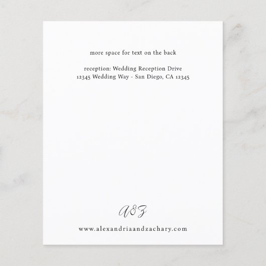 Budget Spring Multi Color Florals Details (Achterkant)