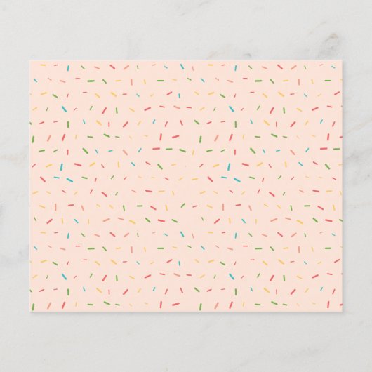 Budget Sprinkle Roos Gold Script Script Girl Baby (Achterkant)