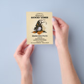 Budget Spukhuis Halloween Flyer (Hand)