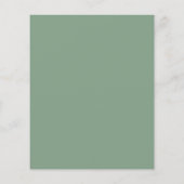 Budget Spun Sugar Blue & Basil Green Invitation (Achterkant)