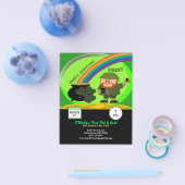 Budget St Patrick's Day Leprechaun, Pot of Gold Flyer (Enkel)
