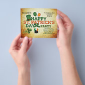 Budget St Patrick's Day Party  Flyer (Hand)