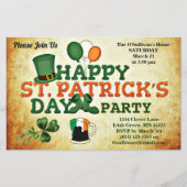 Budget St Patrick's Day Party papers (Voorkant)