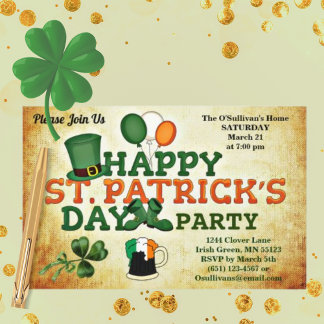 Budget St Patrick's Day Party  papers