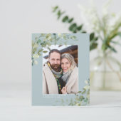 Budget Stapel Blauwe Eucalyptus Foto slaat de datu (Staand voorkant)
