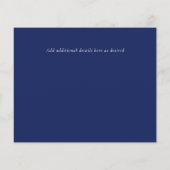 BUDGET Starry Night Verloving Foto SPAAR DATUM  (Achterkant)