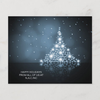 Budget Stars Kerstboom Zakelijke Kerstkaart