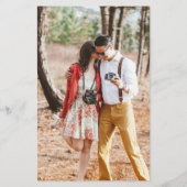 BUDGET Sterrennacht marine Gold A9 bruiloft uitnod (Achterkant)