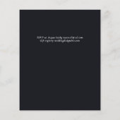 BUDGET Sterrennacht Midnight Stars Weddenschap Bud Flyer (Achterkant)