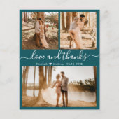 Budget Stijlvol 3 Foto Collage Weddenschap Harteli (Voorkant)