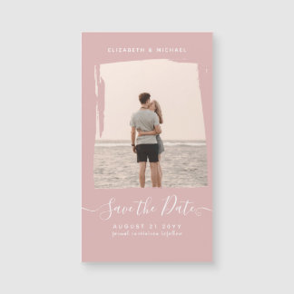 BUDGET Stof Roze FOTO Bewaar De Datum Monochroom