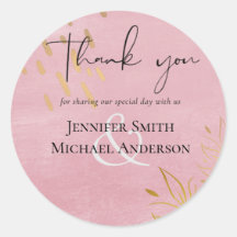 BUDGET Stof Roze Gouden Bruiloft