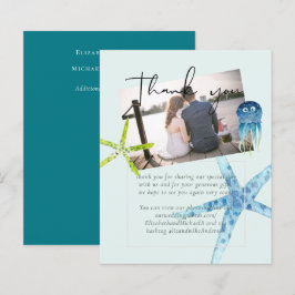 BUDGET Strand Oceaan Leven Bruiloft Dankjewel FOTO