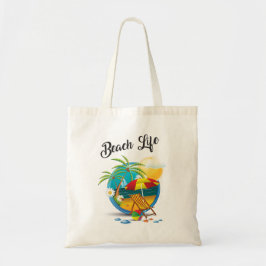 Budget strandtas tote bag