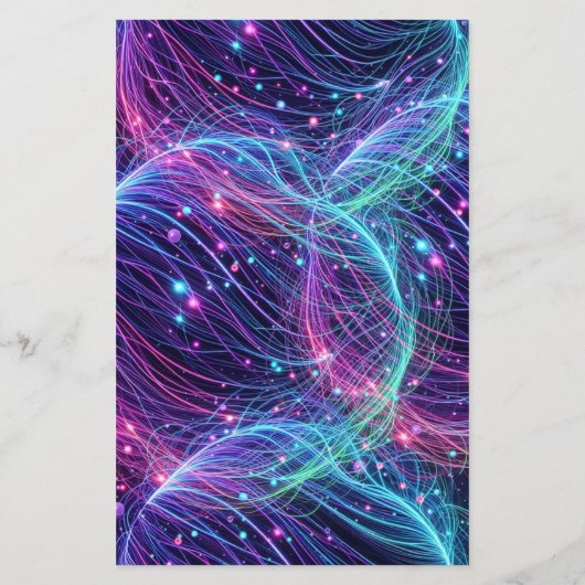 Budget Strike Up Neon Glow Bowling Verjaardag (Achterkant)