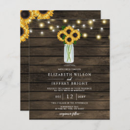 Budget String Light Sunflower Weddenschap