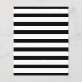 Budget Stripe Huwelijksparen Shower Uitnodiging Flyer (Achterkant)