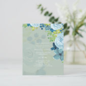 Budget Stusty Blue Floral Wedding (Staand voorkant)