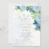 Budget Stusty Blue Floral Wedding (Voorkant)