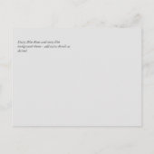 Budget Stusty Blue Flowers Sage Wedding Briefkaart (Achterkant)