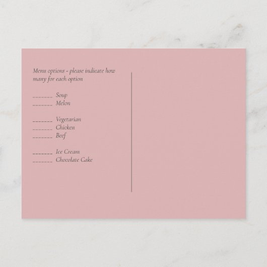 Budget Stusty Blue Flowers Sage Wedding Briefkaart (Achterkant)