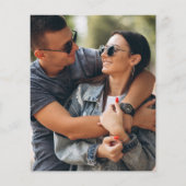 Budget Stusty Blue Foliage Foto Weddenschap (Achterkant)