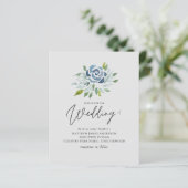 Budget Stusty Blue Sage Green Floral Wedding (Staand voorkant)