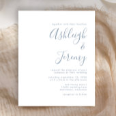 Budget Stusty Blue Script Weddenschap