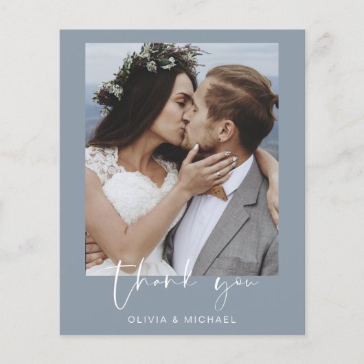 Budget Stusty Blue Weddenschap Hartelijk dank (Voorkant)