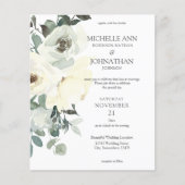 Budget Stusty Blue & White Floral Wedding (Voorkant)