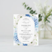 Budget Stusty Blue & White Floral Wedding (Staand voorkant)