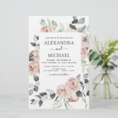 Budget Stusty Pink Floral Wedding (Staand voorkant)