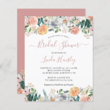 Budget Stusty Roos Floral Bridal Shower