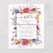 Budget Succulent Vow Renewal Uitnodiging (Voorkant)