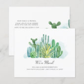 Budget Succulents Cacti We hebben beweging gezet (Voorkant / Achterkant)