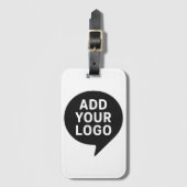 budget suitable add your logo bagagelabel (Voorkant (verticaal))