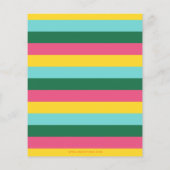 Budget Summer Birthday Party Uitnodiging (Achterkant)