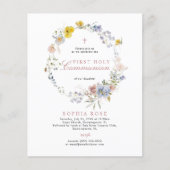 Budget Summer Boho Eerste Heilige Communauteit Uit (Voorkant)