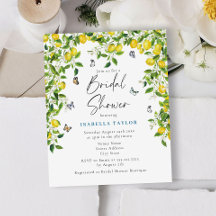 Budget Summer Citrus Lemon Vrijgezellenfeest