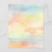 Budget Summer Family Reunion Uitnodiging (Achterkant)