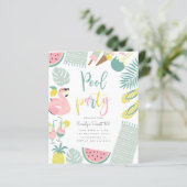 Budget Summer Pool Party Script Sweet 16 Birthday (Staand voorkant)