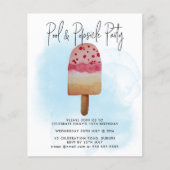 Budget Summer Pool Popsiment Party any Age Birthda (Voorkant)