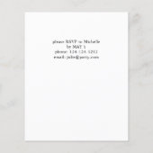 Budget Summer Sunflower Floral Gradual Party (Achterkant)