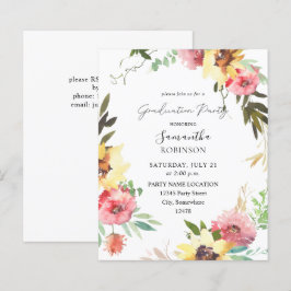 Budget Summer Sunflower Floral Gradual Party