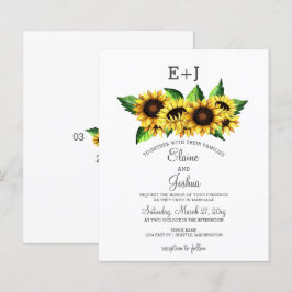 Budget Sunflower Country Weddenschap
