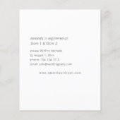 Budget Sunflower & Eucalyptus Florence Vrijgezelle Flyer (Achterkant)